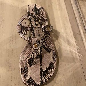 Tory Burch snake skin